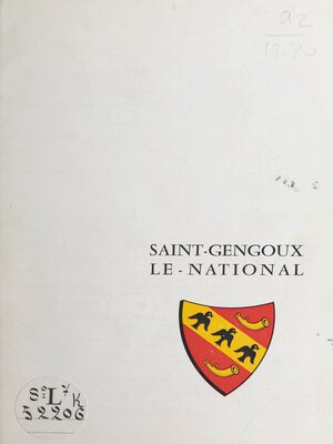 cover image of Saint-Gengoux-le-National
